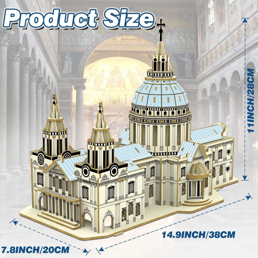 Wooden Building Model Kits