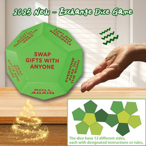 🎲 Santa Swap Gift Exchange Dice 🎁