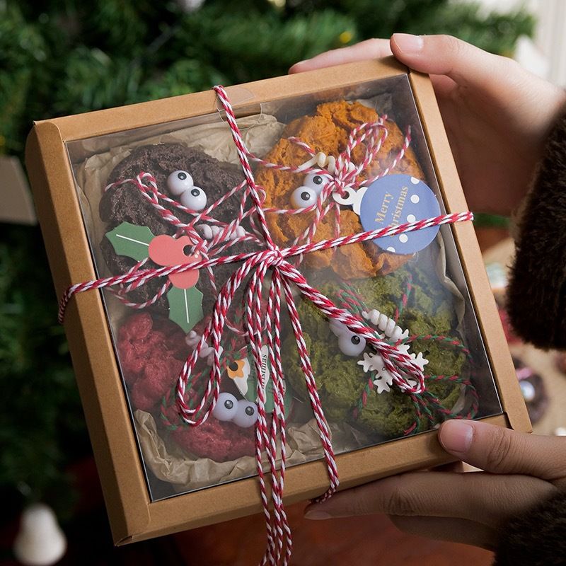 Cute Cookie Scented Candle Gift Box