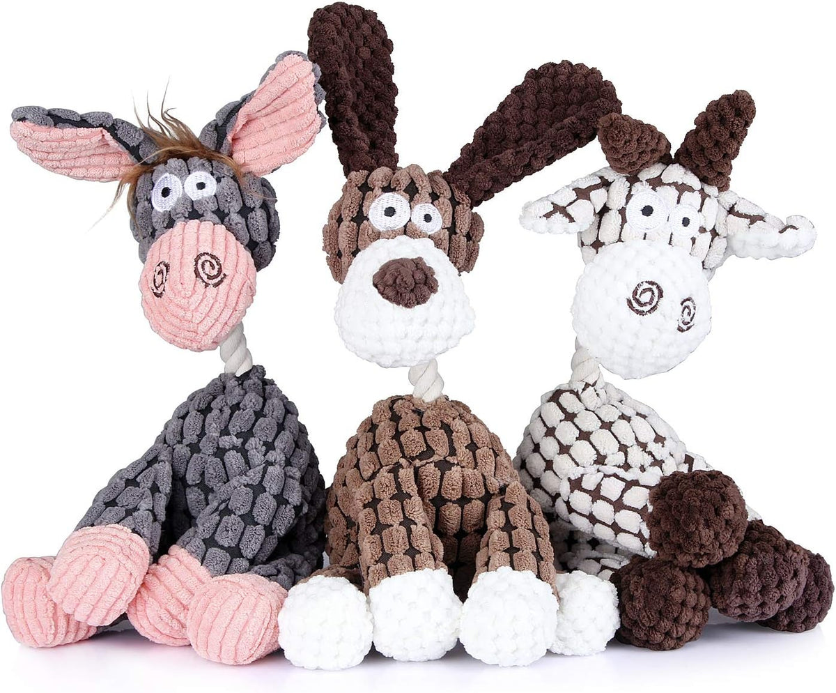 🌹Plush Dog Toys Pack for Puppy🌹