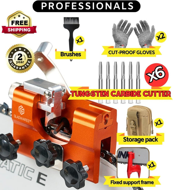 Upgraded Chainsaw Sharpener GLADWARES