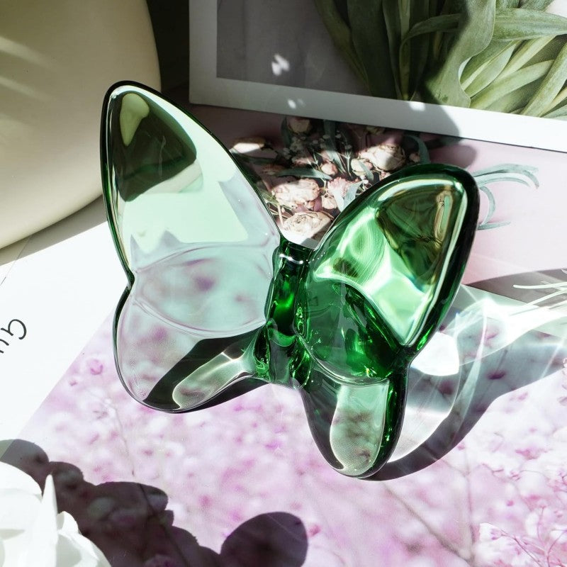 Crystal Butterfly Figurines 2Pcs