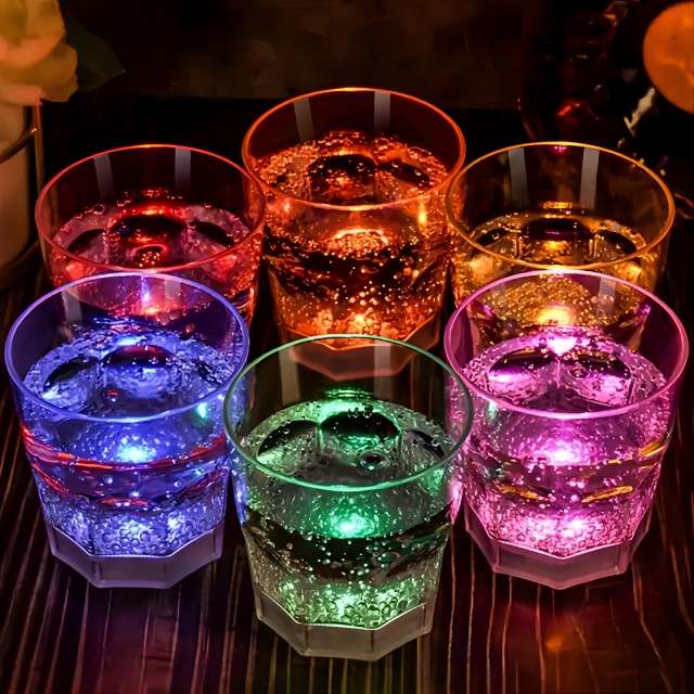 LED light-emitting wine glass