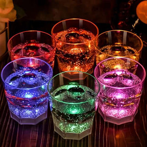 LED light-emitting wine glass