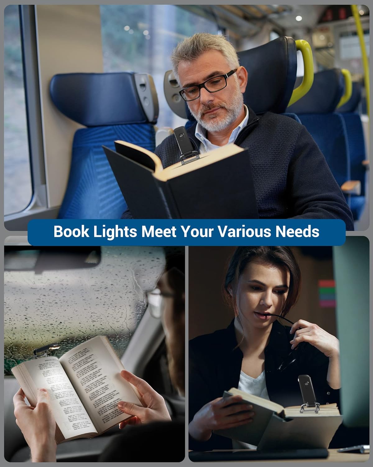 Flexible Book Light Head