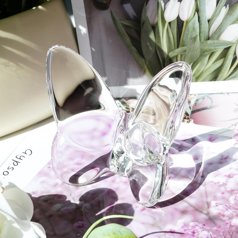 Crystal Butterfly Figurines 2Pcs