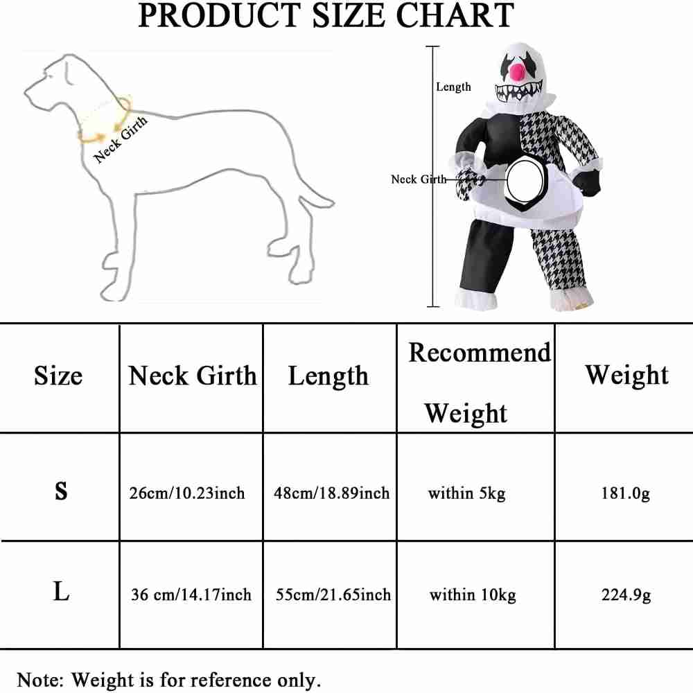 《CLOWN DEVIL》CAT AND DOG DRESS UP