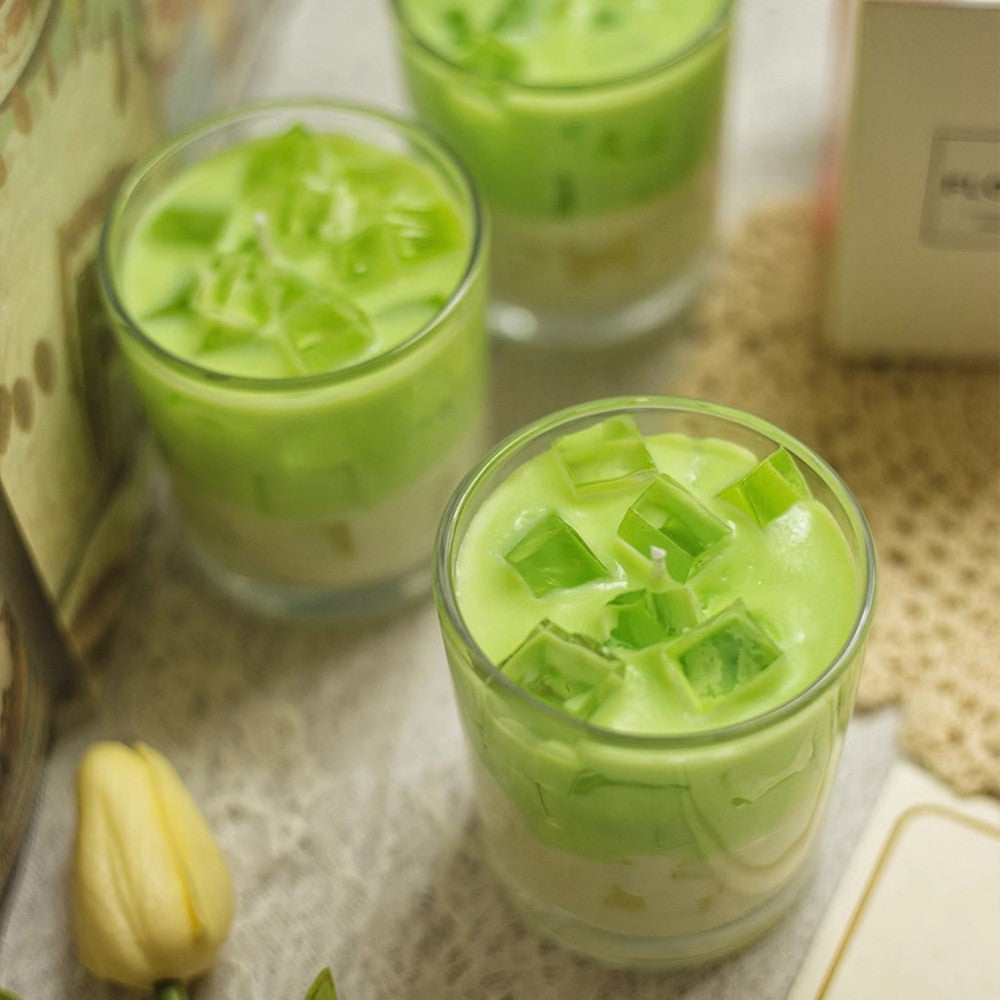 Ice Cube Coffee Candle