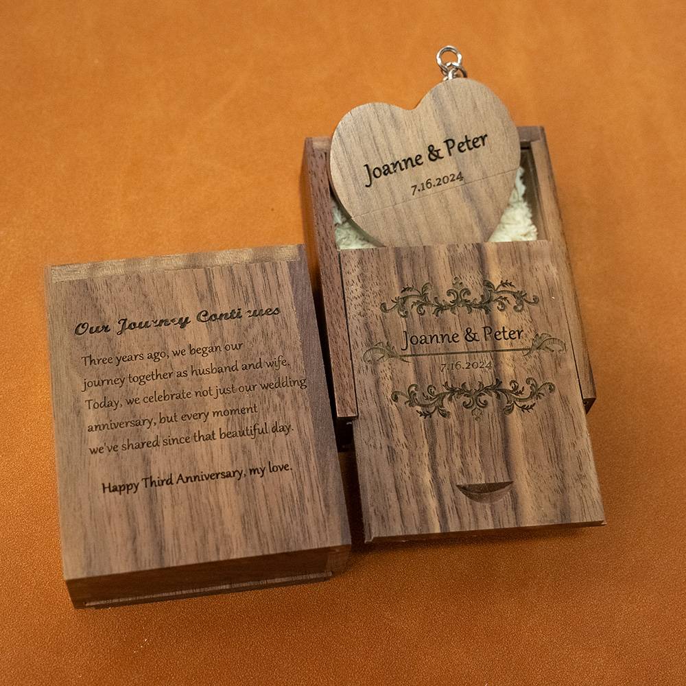 Heart USB &amp; Box Set | 128G | Personalization