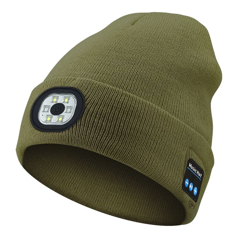 Bluetooth Beanie Hat with Light