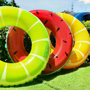 4PCS Fruit Pool Floats - Adult & Child
