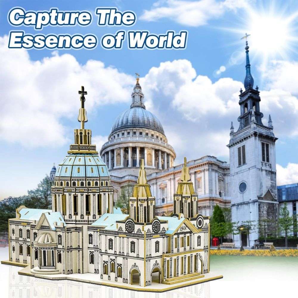 Wooden Building Model Kits