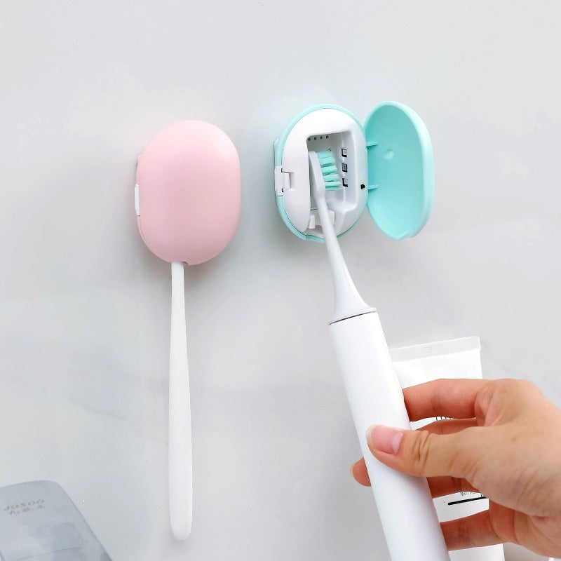 Portable Toothbrush Holder Ultraviolet Sterilization Toothbrush Rack