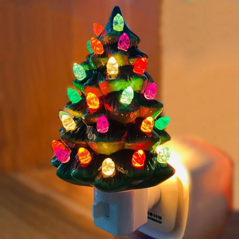 🔥 Christmas Pre-sale - 40% off 🎄Christmas Ceramic Tree Night Light