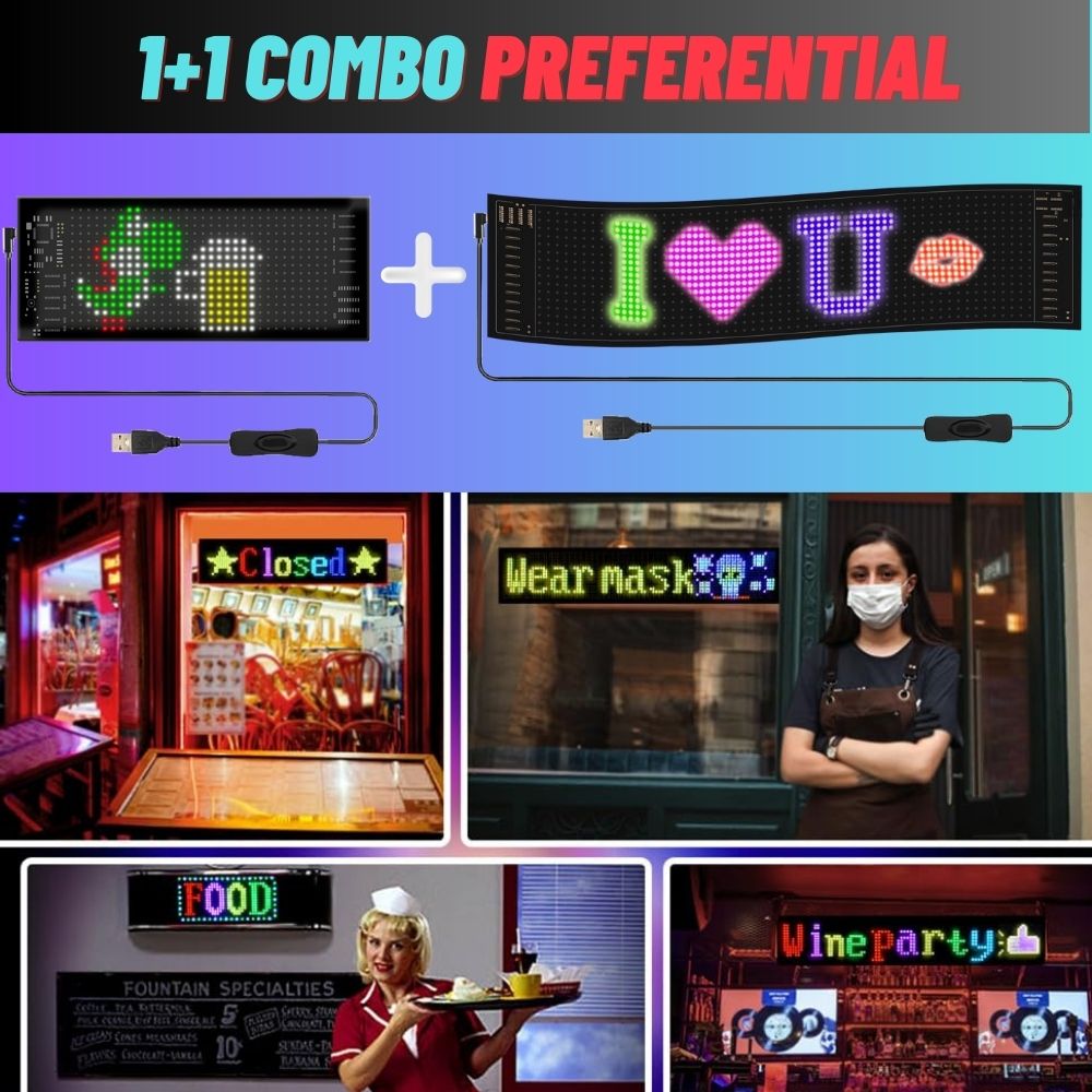 Bluetooth APP Control Light Signs - GLADWARES ™