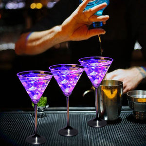 Glowing Wine Glass