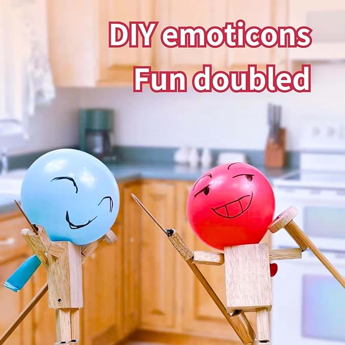 Balloon Wooden Knuckle Man Battle