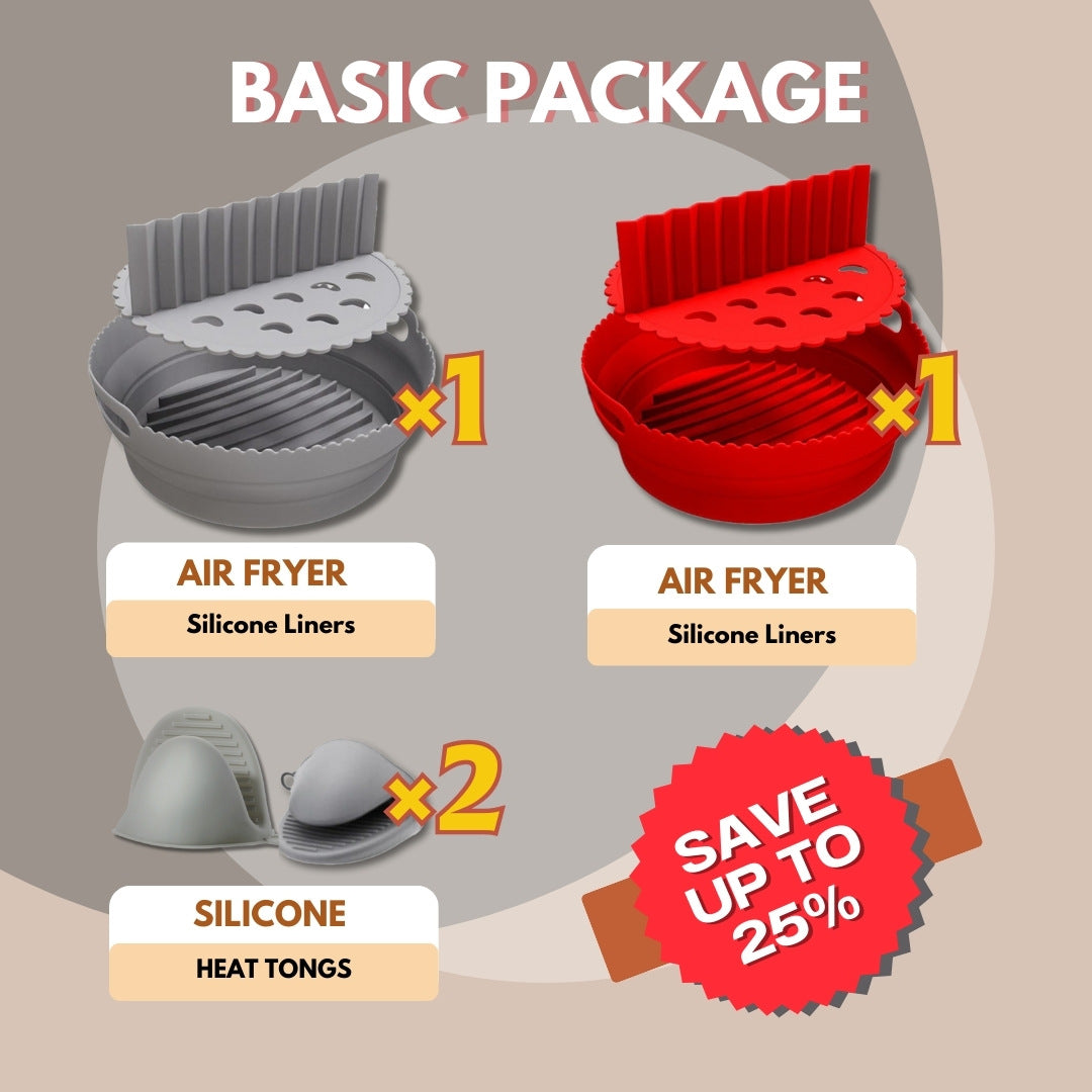 Air Fryer Silicone Liners-Package A