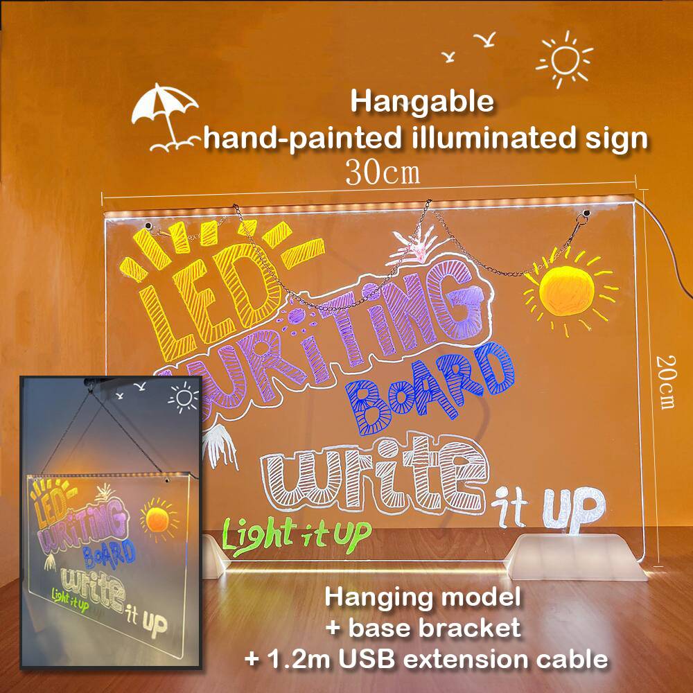 DIY Message|Painting Board Night Lights