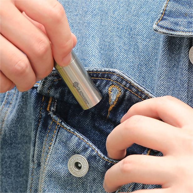 Pure Titanium-Portable Pill Box