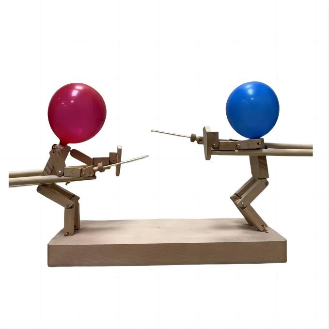 Balloon Wooden Knuckle Man Battle