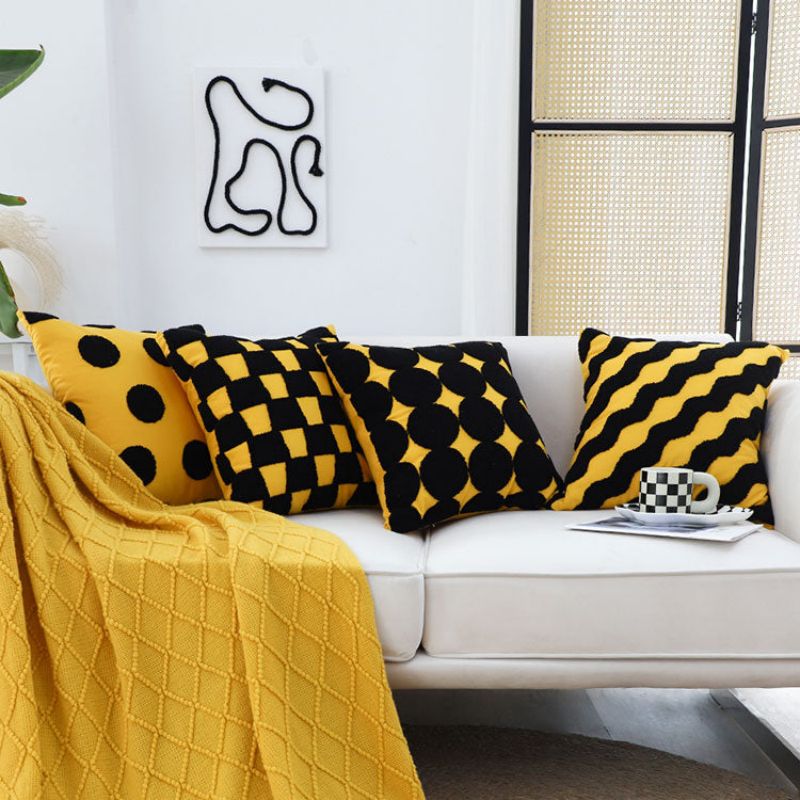 Pumpkin Embroidered  - pillowcase 18&quot;x18&quot;