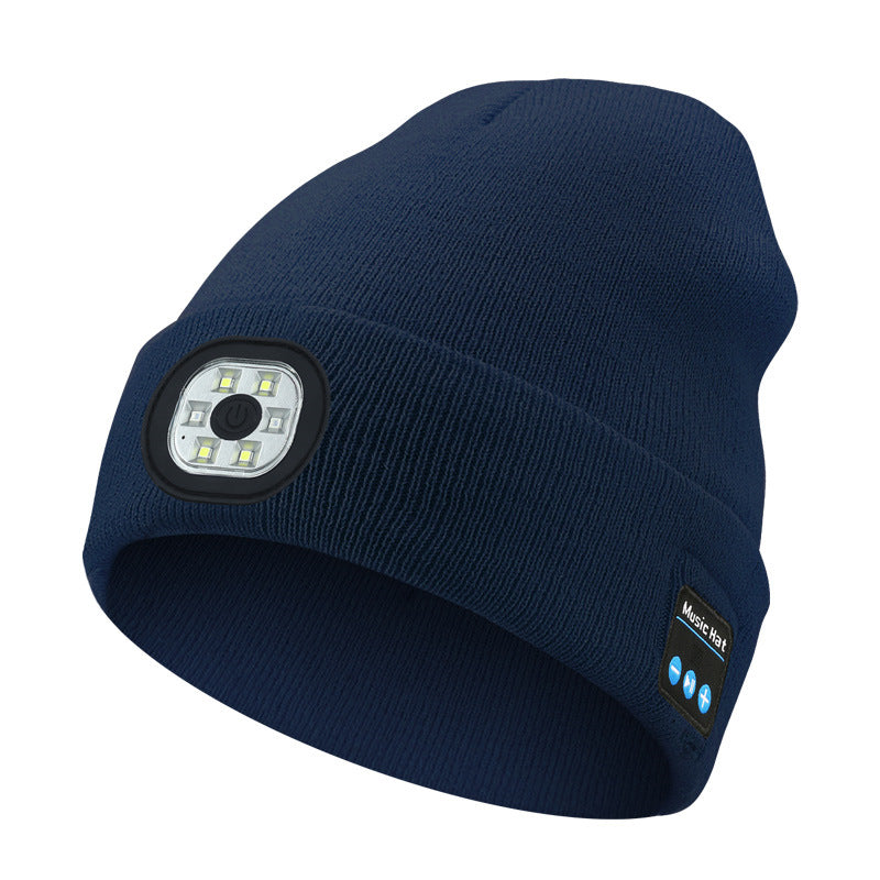 Bluetooth Beanie Hat with Light