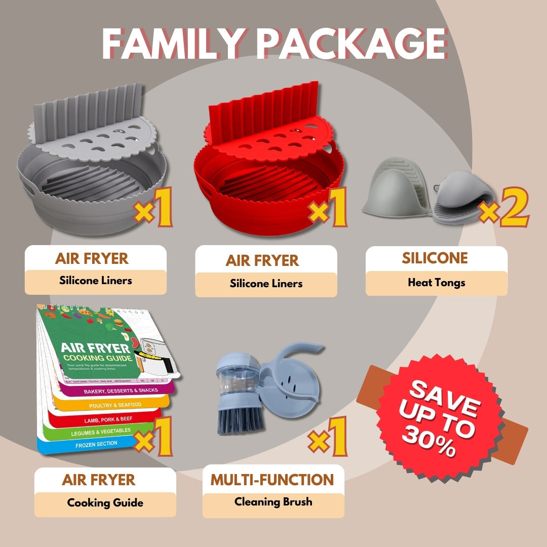 Air Fryer Silicone Liners-Package B