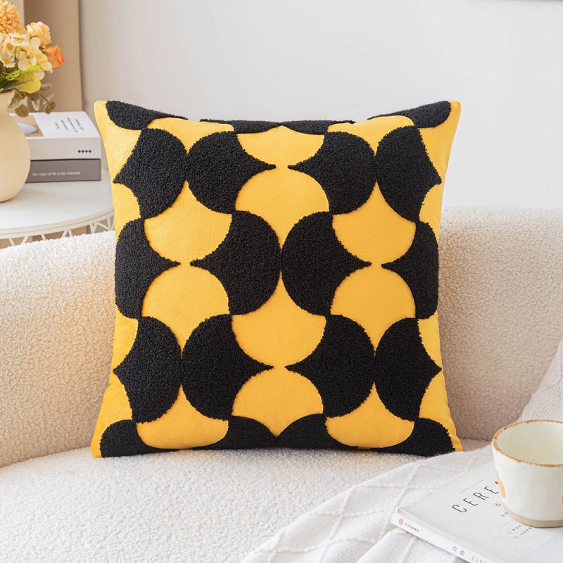 Pumpkin Embroidered  - pillowcase 18&quot;x18&quot;