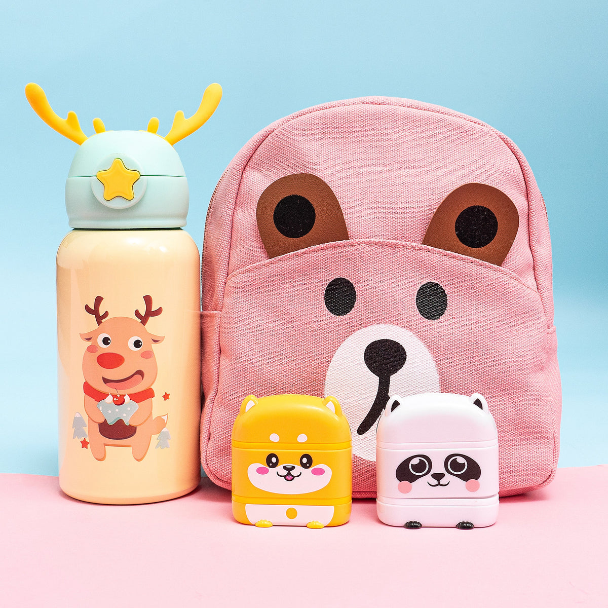 Stamp Customization-Black &amp; Blue Two Colors