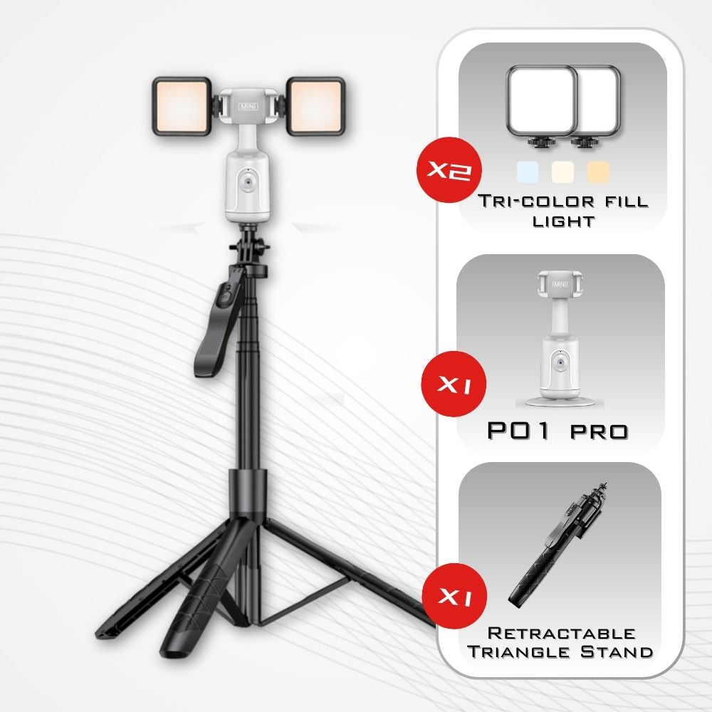 Auto Face Tracking Tripod - PACKAGE C