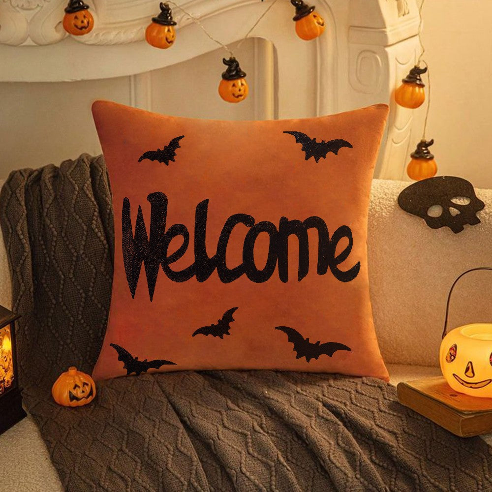 Trick or Treat Pumpkin - pillowcase 18&quot;x18&quot;