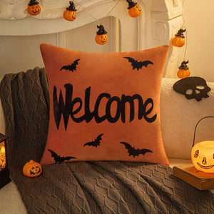 Trick or Treat Pumpkin - pillowcase 18"x18"