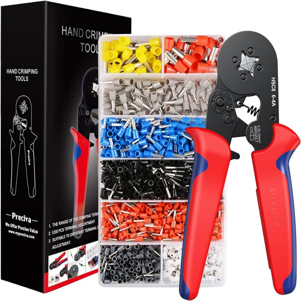 Ratcheting Wire Crimping Tool Kit