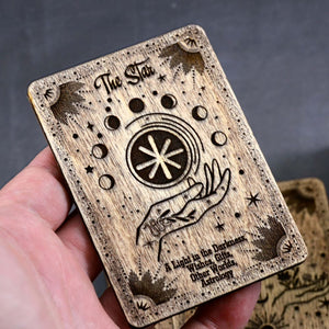 Witch's Runes Wooden Plaque