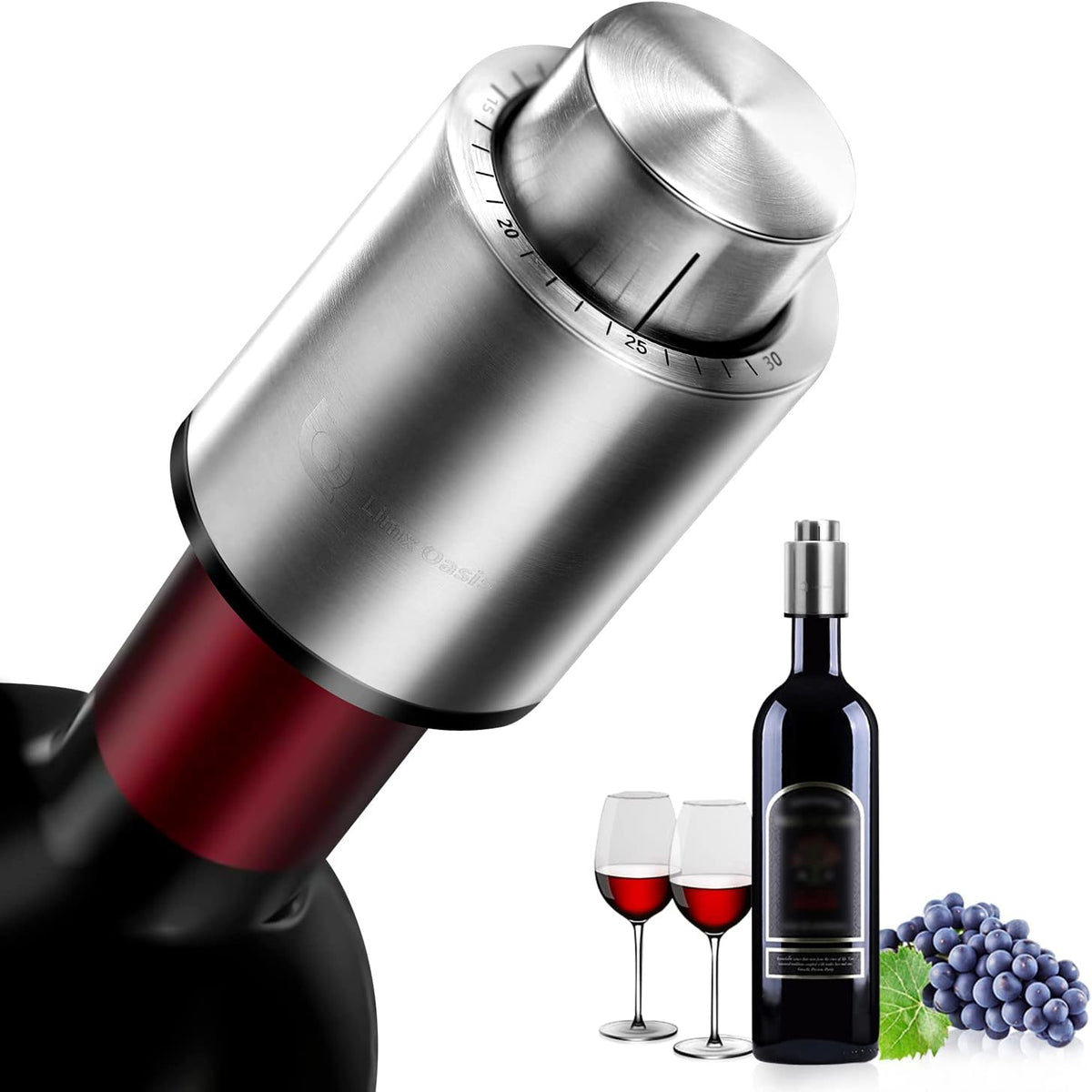 Vacuum Pump Wine Bottle Stopper - GLADWARES ™
