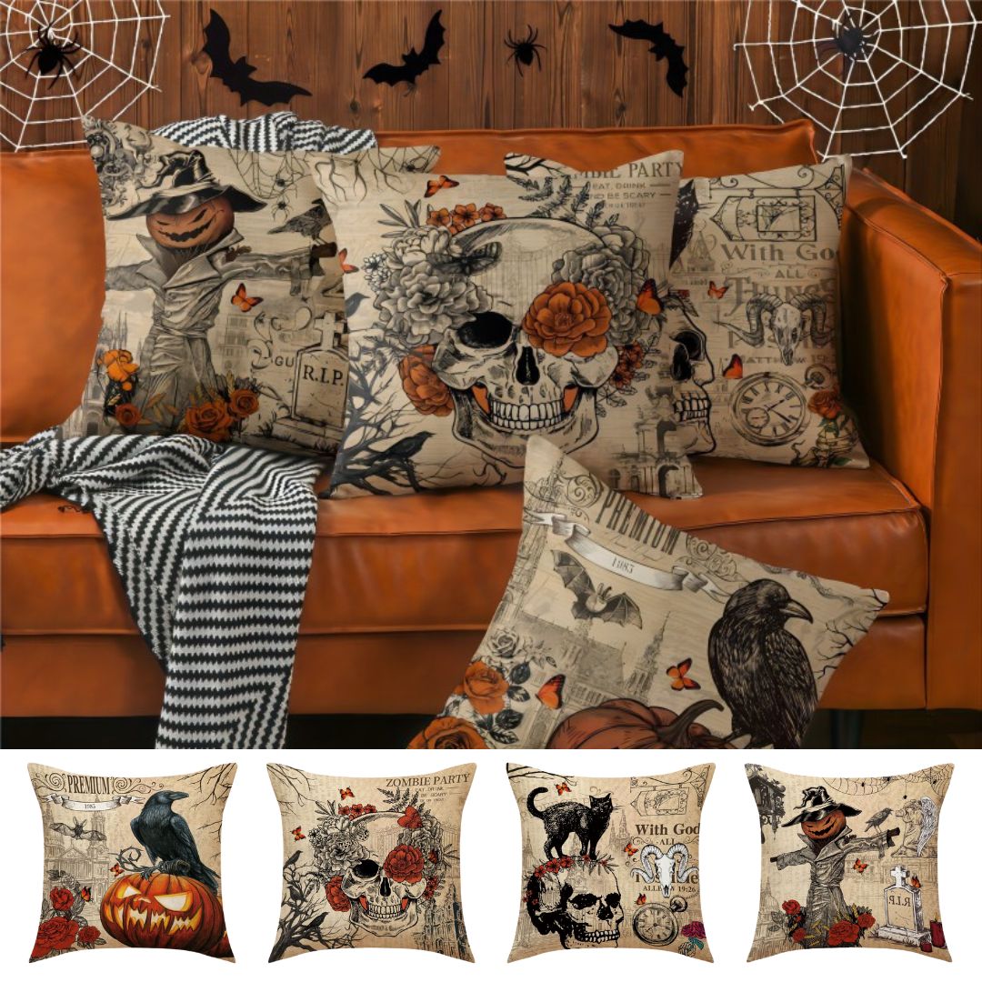 Terror and Roses - pillowcase 18&quot;x18&quot;