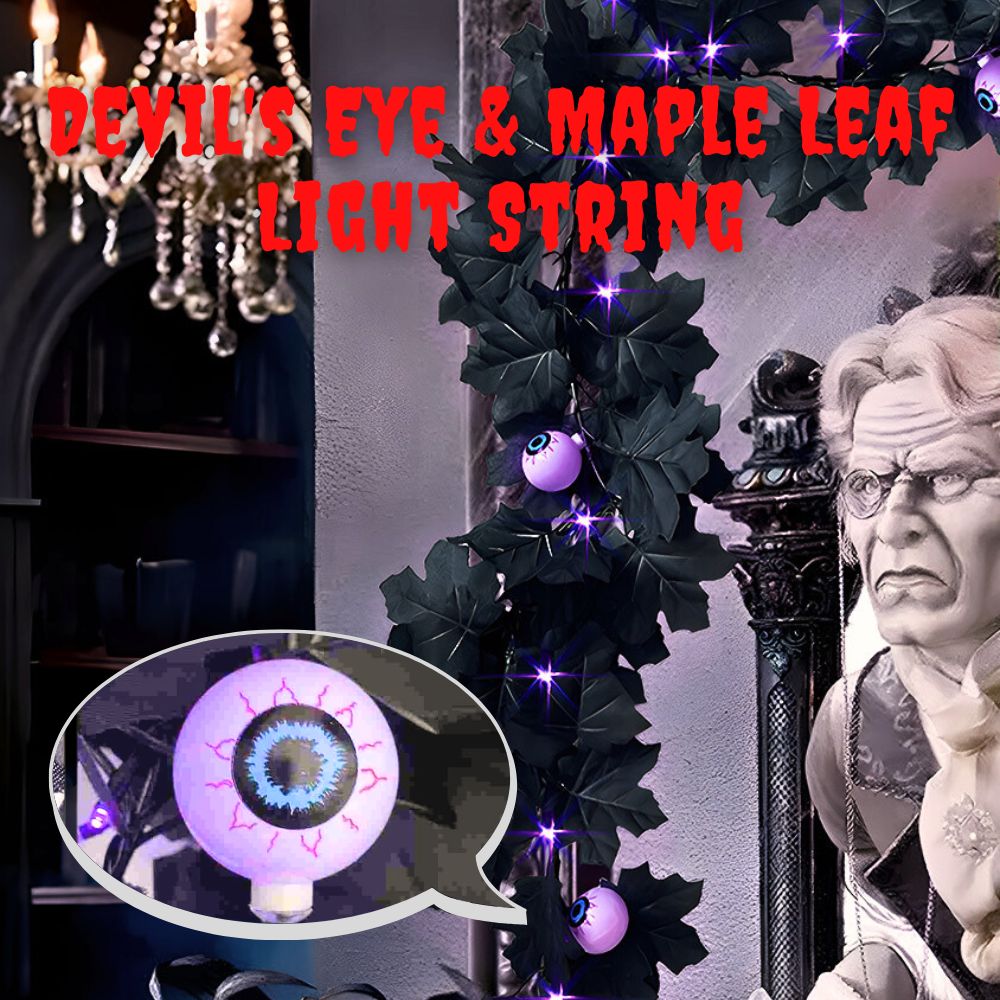 《Devil&#39;s Eye &amp; Maple Leaf 》 Light String