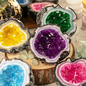 🕯️Geode Flame- Your Inner Energy Igniter