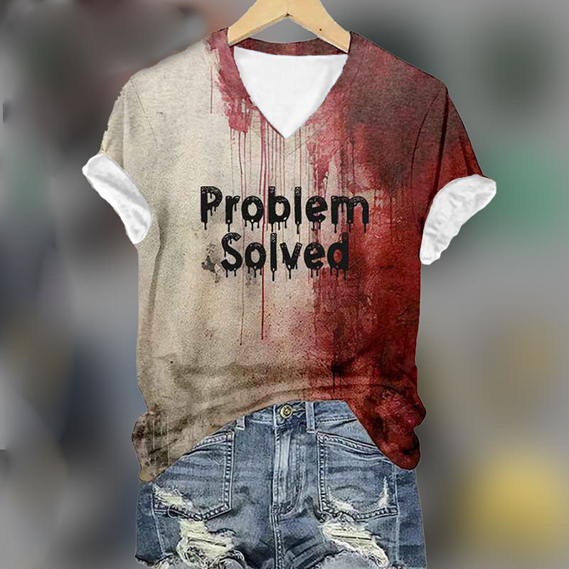 《Problem Solved》T-Shirt