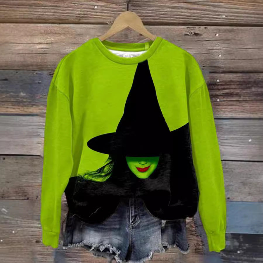 《Spooky Witch》long-sleeve shirt