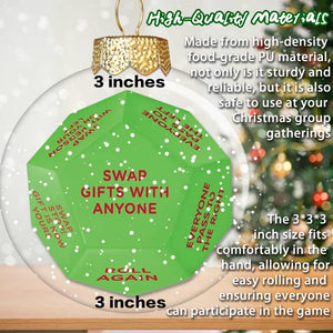 🎲 Santa Swap Gift Exchange Dice 🎁