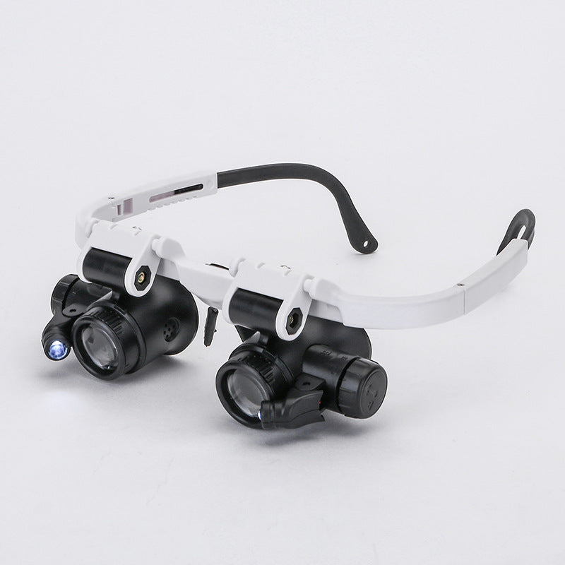 LED Glasses Magnifying Glass