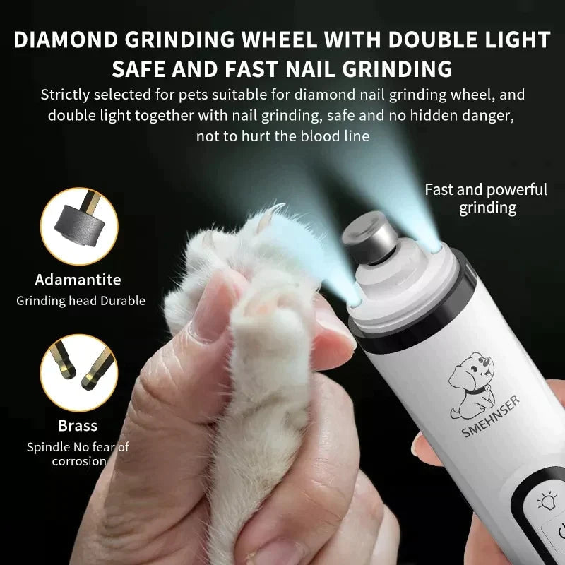 Upgraded Electric Pet Nail Trimmer - GLADWARES ™