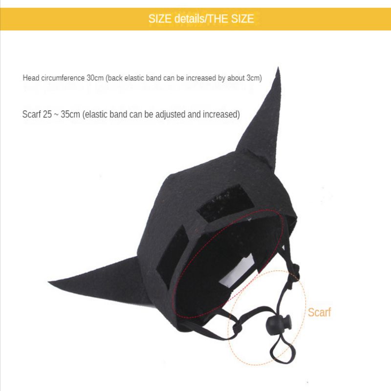 《DARK KNIGHT》CAT AND DOG DRESS UP