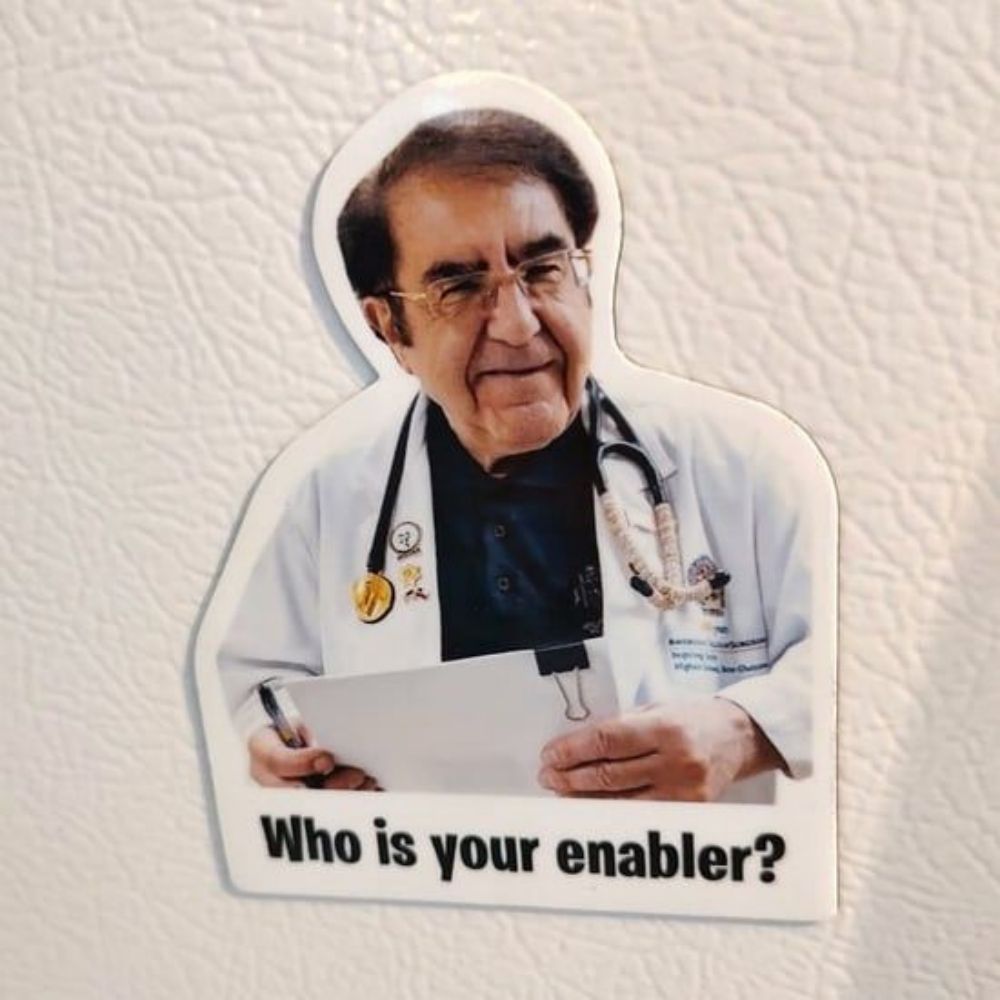 Dr. Weight Loss Refrigerator Stickers - Inspirational Slogans