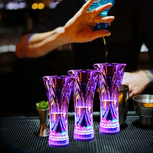 Glowing Wine Glass