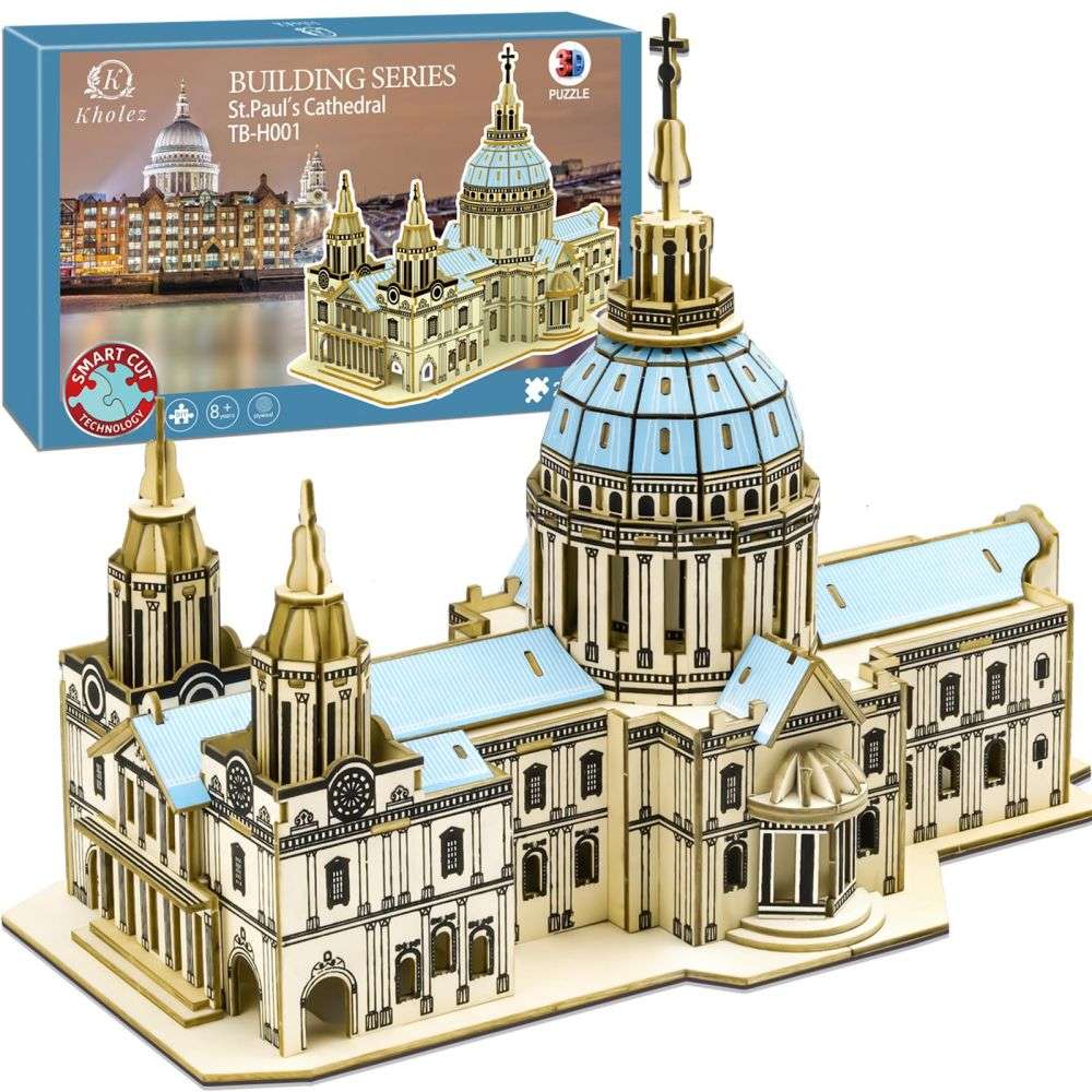 Wooden Building Model Kits