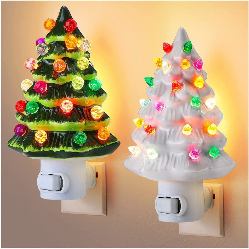 🔥 Christmas Pre-sale - 40% off 🎄Christmas Ceramic Tree Night Light