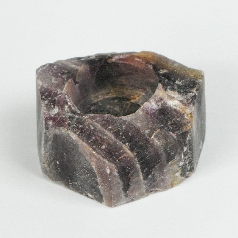 Nature’s Decorations-Crystal Candle Holder